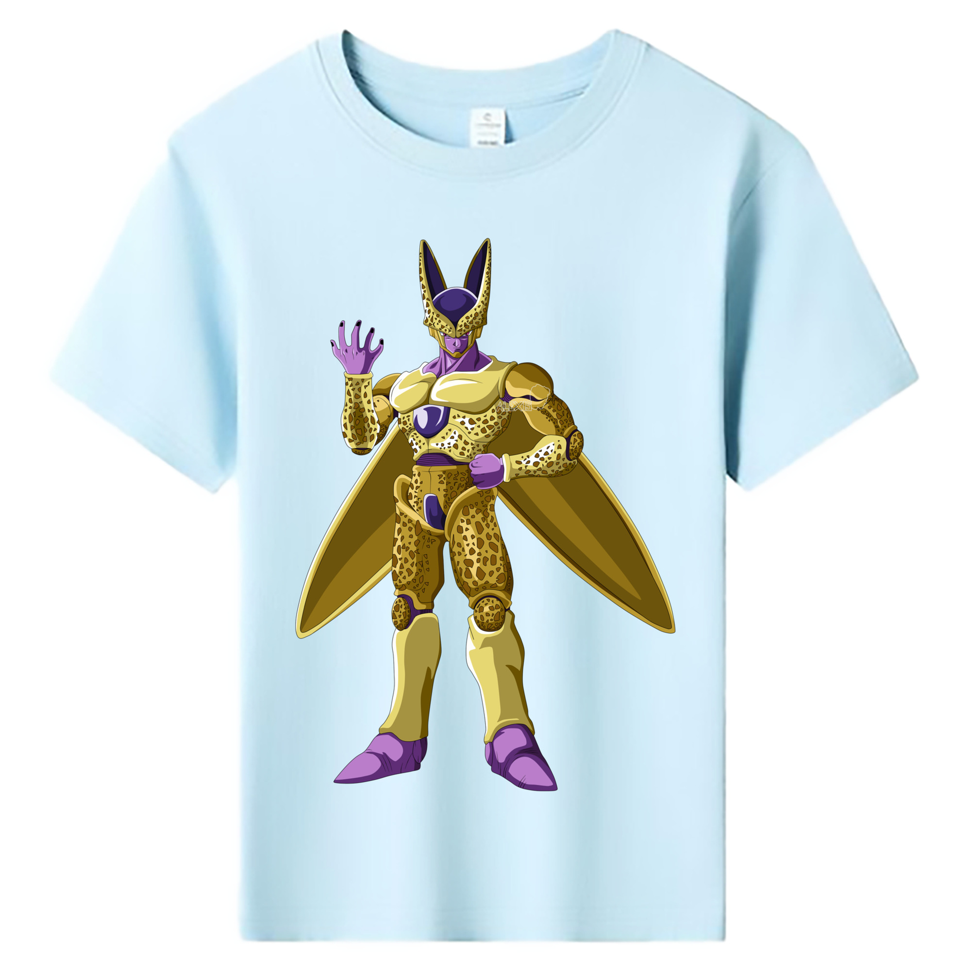 （画像用） ドラゴンボール セル DRAGON BALL Cell 綿100％キッズTシャツ（フロントプリント）
